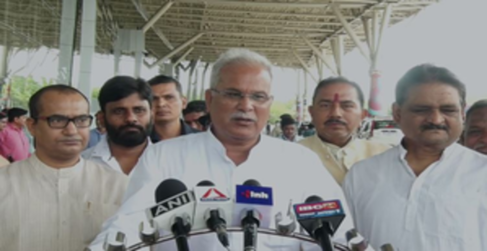 भूपेश बघेल ने बीजेपी को करप्शन के मुद्दे पर घेरा