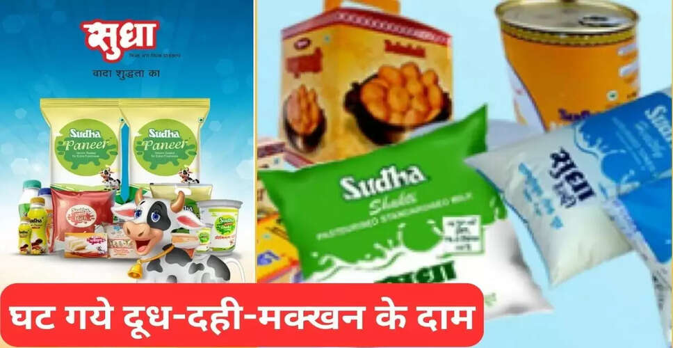 सुधा उत्पादों की कीमतों में कमी: जीएसटी रिफॉर्म का प्रभाव