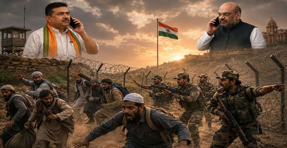 भारत-बांग्लादेश सीमा पर घुसपैठ रोकने के लिए सख्त कदम उठाए जा रहे हैं