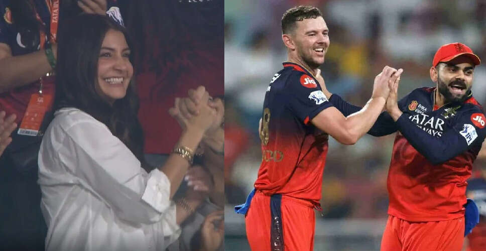 आरसीबी ने आईपीएल 2025 के फाइनल में जगह बनाई, अनुष्का शर्मा का रिएक्शन हुआ वायरल