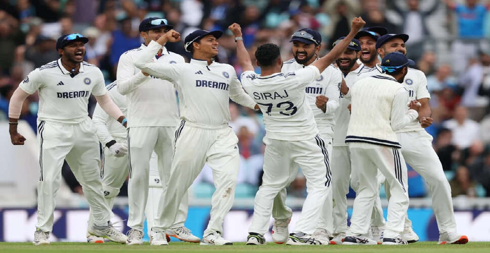 भारत ने इंग्लैंड के खिलाफ टेस्ट सीरीज को 2-2 से बराबर किया