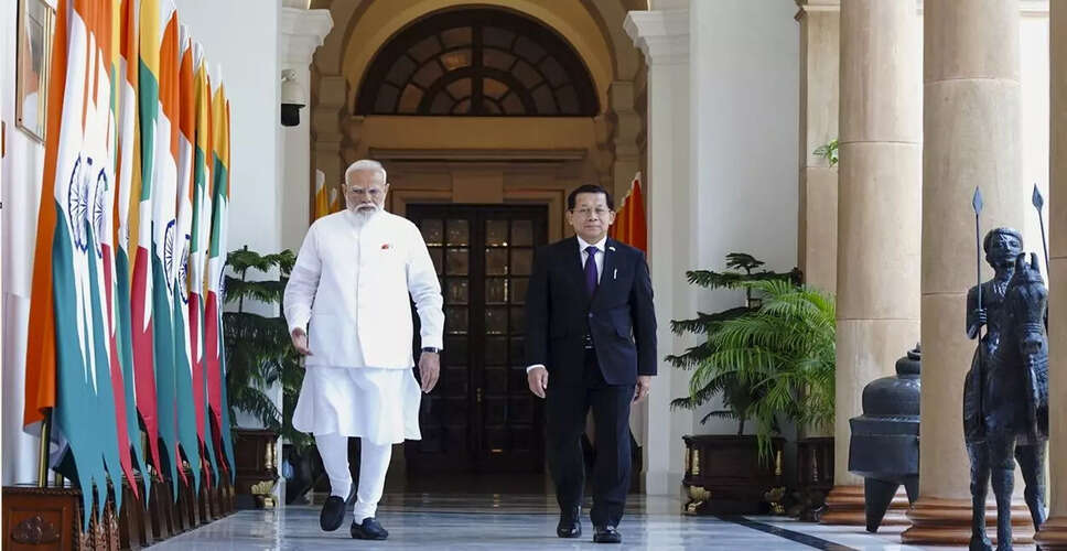 भारत और म्यांमार के बीच सहयोग को बढ़ावा देने पर चर्चा