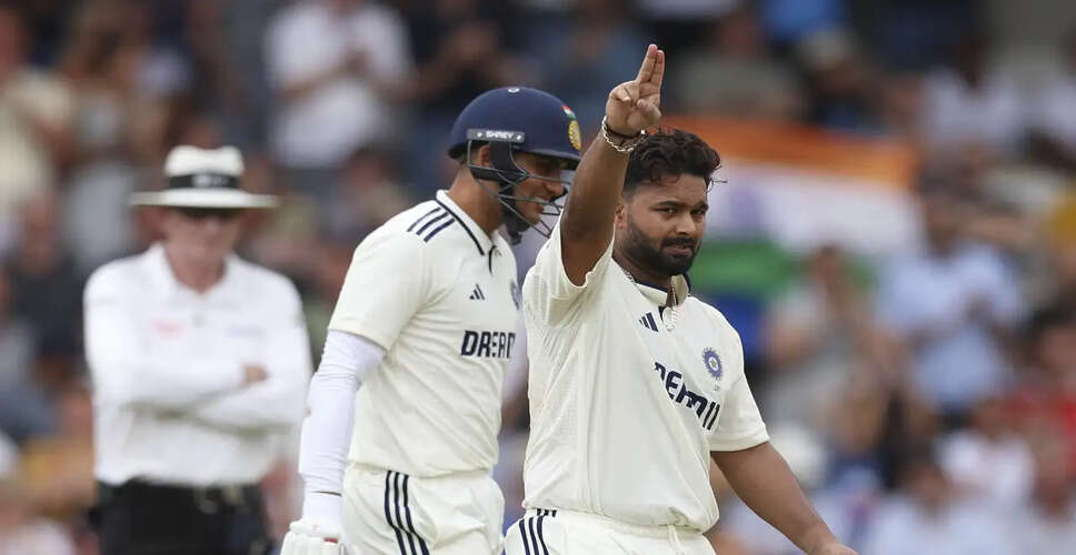 रिशभ पंत को टेस्ट टीम से हटाया गया, केएल राहुल बने नए उप-कप्तान