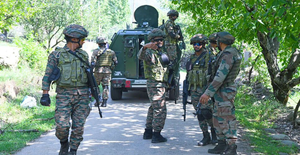 भारतीय सेना ने जम्मू-कश्मीर में घुसपैठ की कोशिश को नाकाम किया