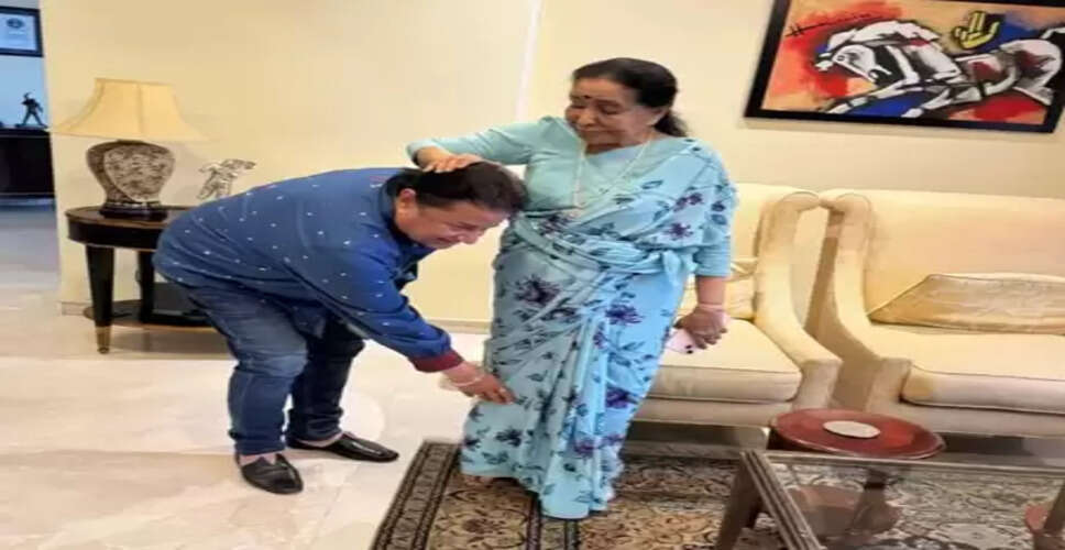 आशा भोसले ने अनूप जलोटा को खिलाए घर के बने कबाब