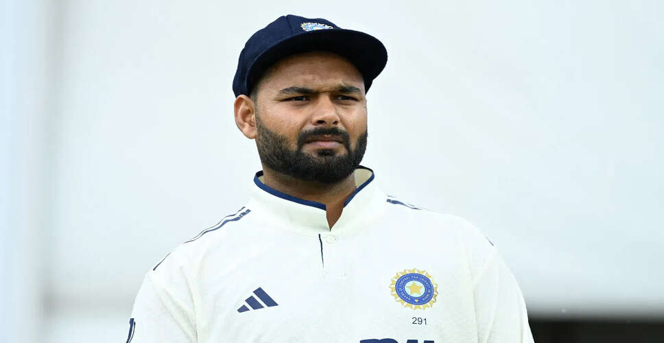 ऋषभ पंत ने इंग्लैंड के खिलाफ टेस्ट हार के बाद साझा किया भावुक संदेश