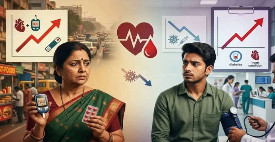 भारत में जीवनशैली रोगों का बढ़ता खतरा: एक नई स्वास्थ्य चुनौती