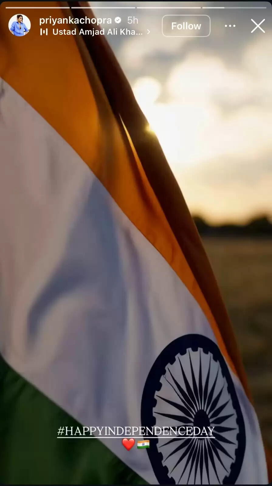 भारत के 79वें स्वतंत्रता दिवस पर सितारों की भावनाएं
