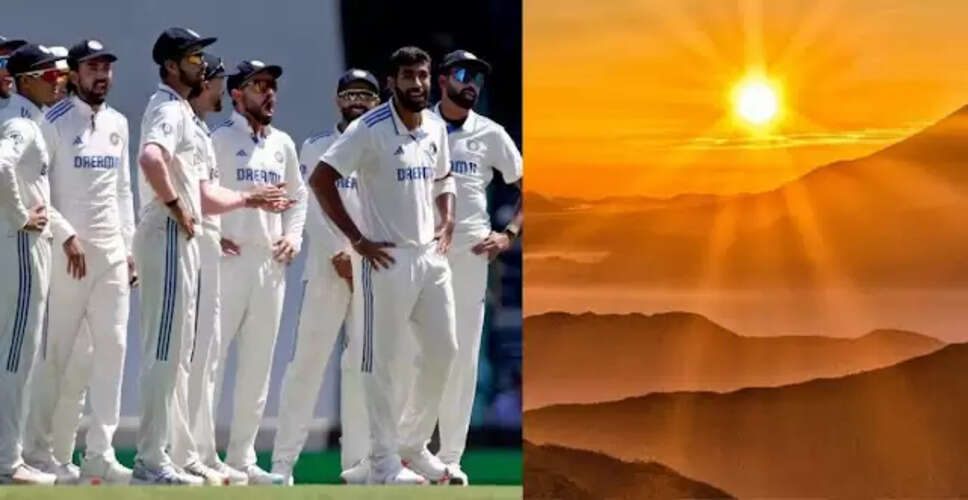 धूप ने रोका क्रिकेट मैच, बारिश नहीं बनी विलेन