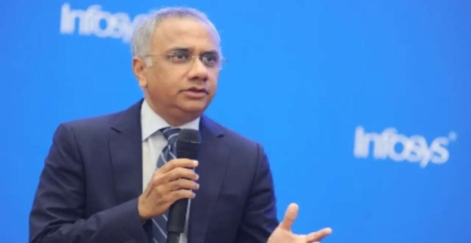 इंफोसिस के CEO सालिल पारेख की कुल वेतन में वृद्धि, 82.6 करोड़ रुपये तक पहुंचा