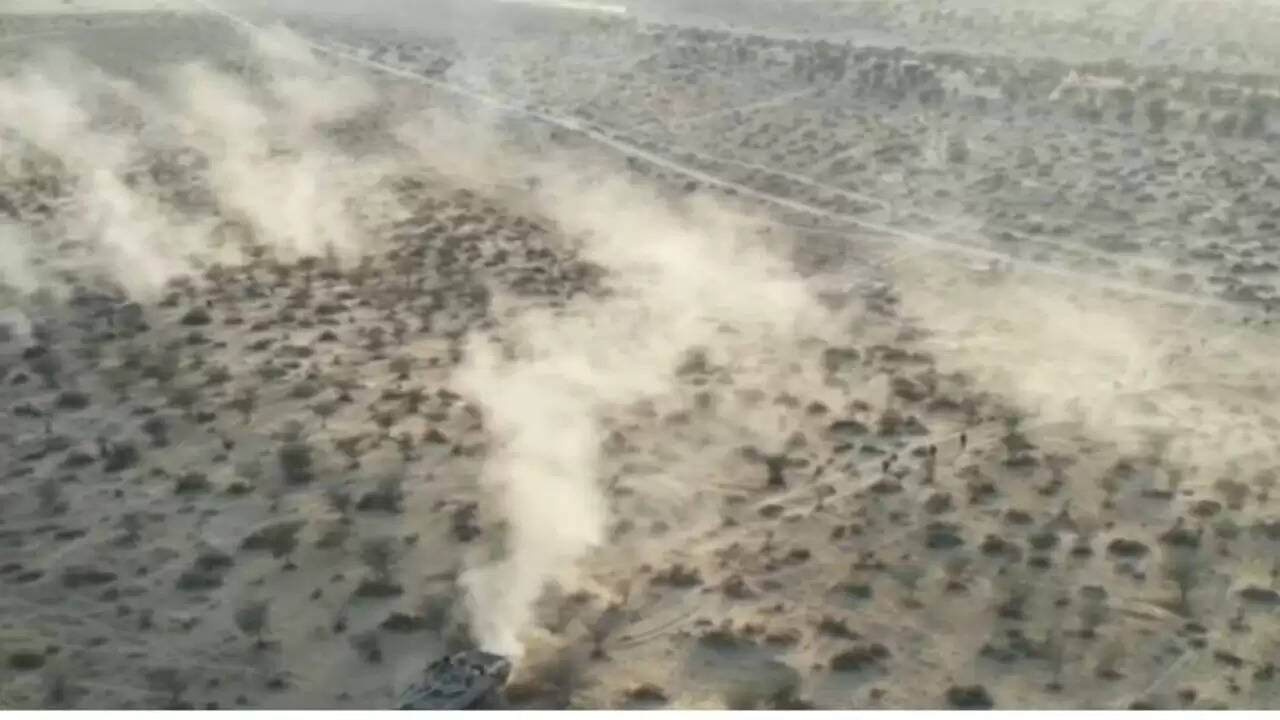 राजस्थान में भारतीय सेना का हाई-टेक युद्धाभ्यास 'एक्सरसाइज मरु ज्वाला'