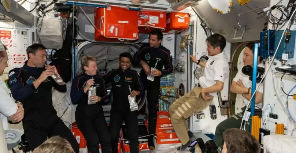 ISRO के अंतरिक्ष यात्री शुभांशु शुक्ला ने Axiom-4 मिशन के दौरान वैज्ञानिक प्रयोग किए