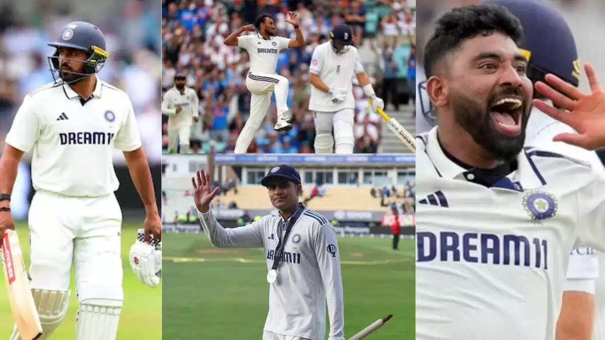 इंग्लैंड दौरे पर टीम इंडिया के खिलाड़ियों की रेटिंग: गिल और सिराज ने किया कमाल