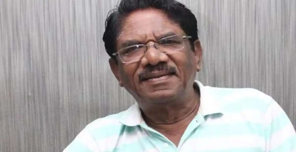 प्रसिद्ध फिल्मकार भरथिराजा का निधन, उम्र 84 वर्ष