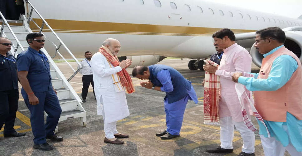 असम विधानसभा चुनावों के लिए अमित शाह की महत्वपूर्ण यात्रा
