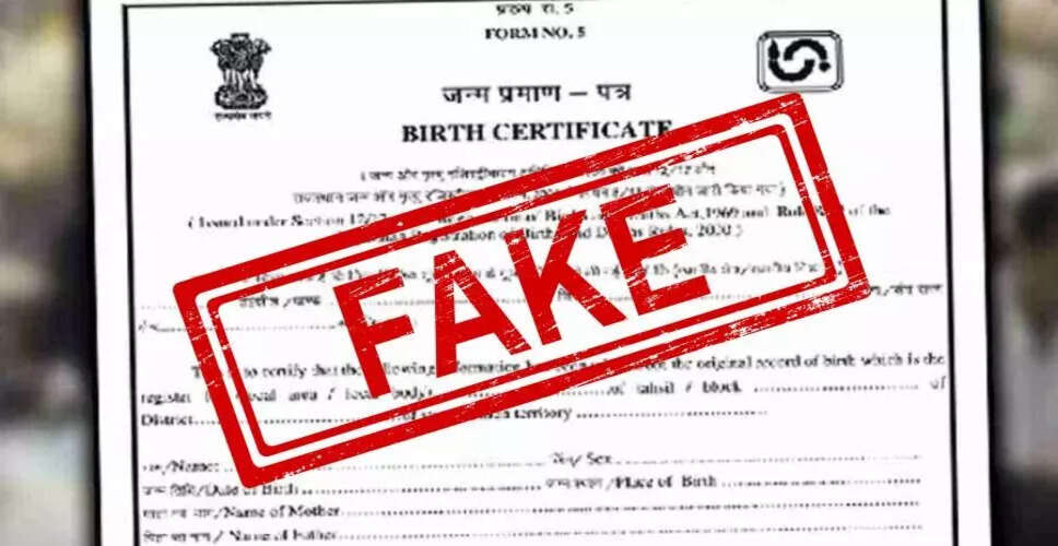 हैलाकांडी में जन्म प्रमाण पत्रों की धोखाधड़ी का खुलासा
