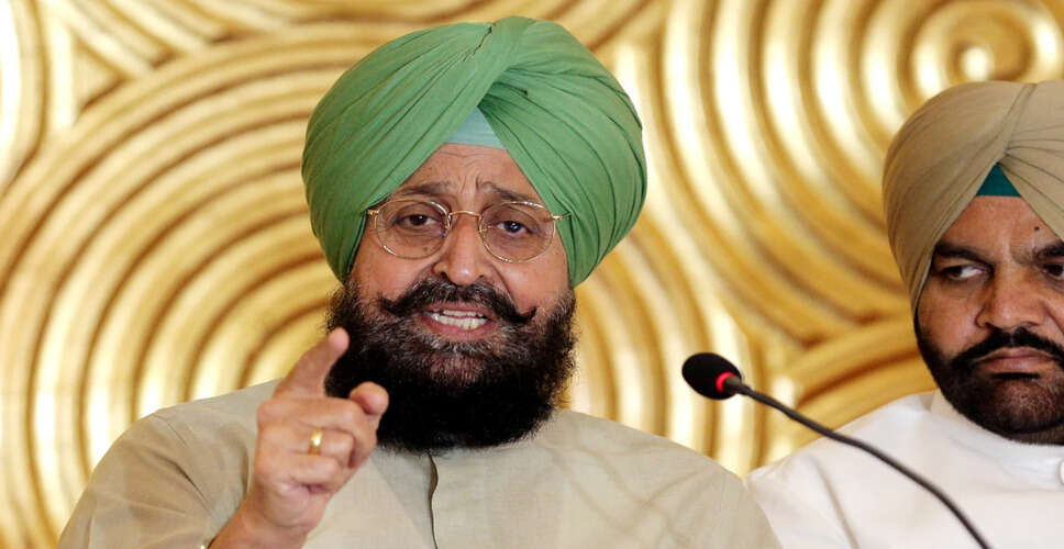 पंजाब में बाढ़ को मानव निर्मित आपदा मानते हैं कांग्रेस नेता प्रताप सिंह बाजवा