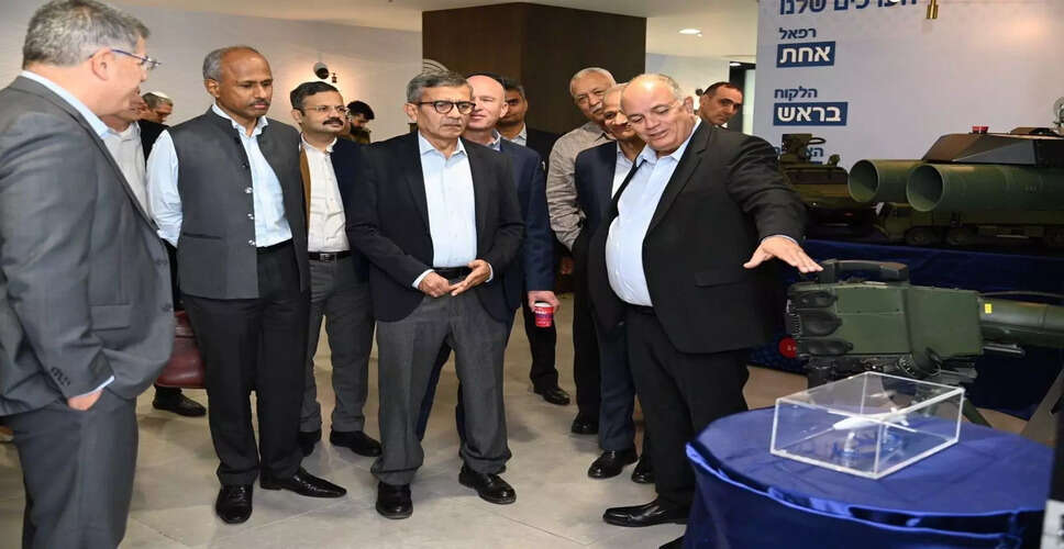 भारत-इज़राइल रक्षा सहयोग को बढ़ावा देने के लिए भारतीय प्रतिनिधिमंडल की यात्रा