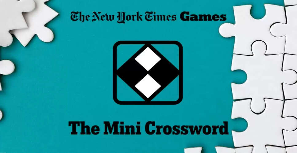 NYT Mini Crossword Solutions and Tips for June 4, 2025