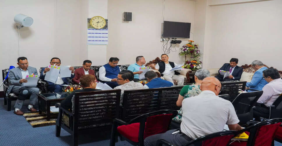 मेघालय कैबिनेट में बड़ा फेरबदल, नए मंत्रियों की शपथ 5 बजे