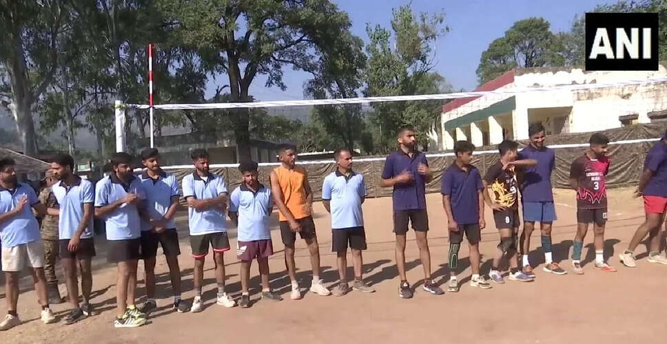 भारतीय सेना का वॉलीबॉल टूर्नामेंट: सामुदायिक जुड़ाव और नशे के खिलाफ जागरूकता