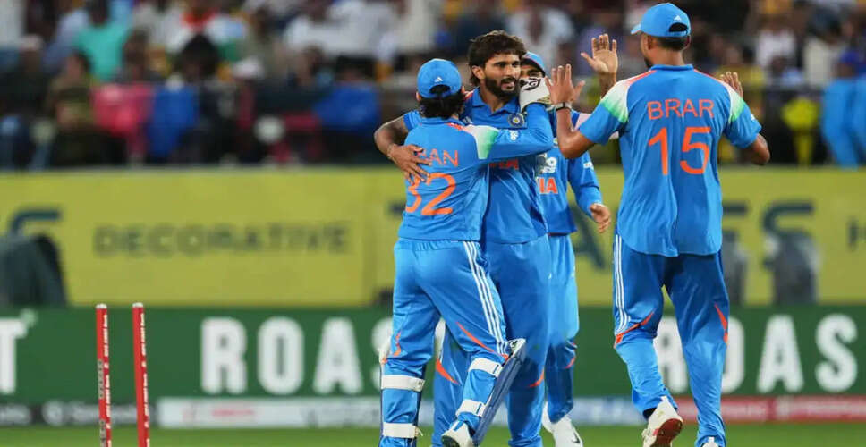 नीतीश कुमार रेड्डी की चोट से प्रभावित भारत-आयरलैंड T20I श्रृंखला