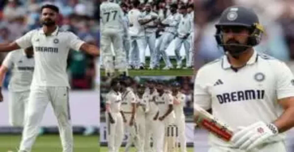 लॉर्ड्स टेस्ट के लिए भारतीय टीम में बदलाव, नायर और आकाश की जगह नए खिलाड़ी