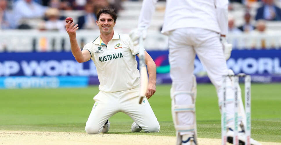 पैट कमिंस ने जो रूट को 12वीं बार आउट कर बनाया नया रिकॉर्ड