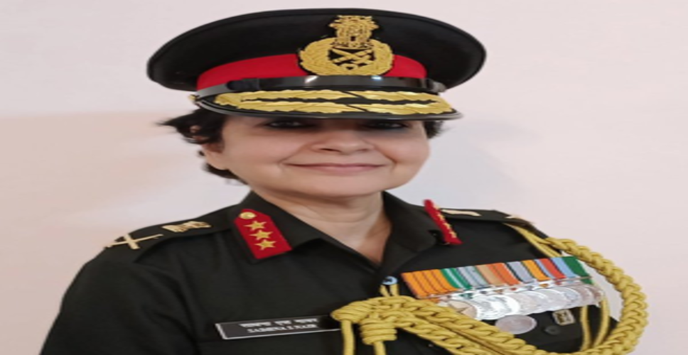 आर्मी मेडिकल सर्विस की पहली महिला डीजी बनीं लेफ्टिनेंट जनरल साधना सक्सेना नायर