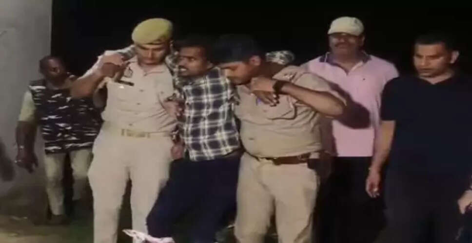मुजफ्फरनगर में लुटेरे के साथ पुलिस मुठभेड़, व्यापारी गंभीर रूप से घायल