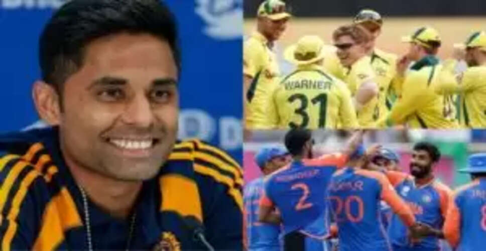 ऑस्ट्रेलिया के खिलाफ 5 टी20 मैचों के लिए तैयार भारतीय टीम, सूर्या की कप्तानी में सिडनी की उड़ान