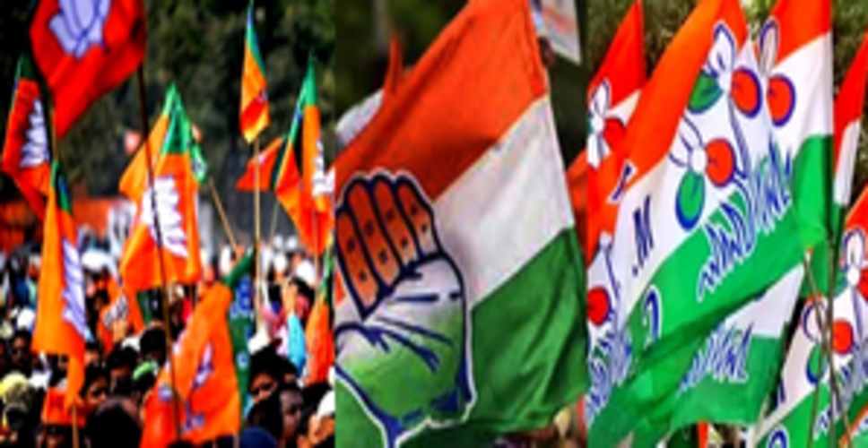 पश्चिम बंगाल की चार विधानसभा सीटों पर उपचुनाव कल, 34 उम्मीदवार मैदान में