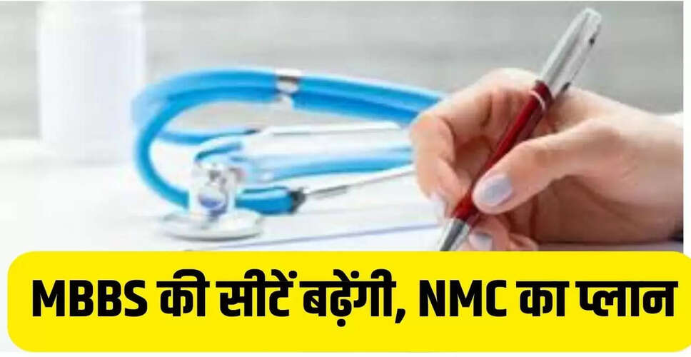NEET UG 2026: MBBS सीटों में होगी वृद्धि, नए मेडिकल कॉलेजों की स्थापना की योजना