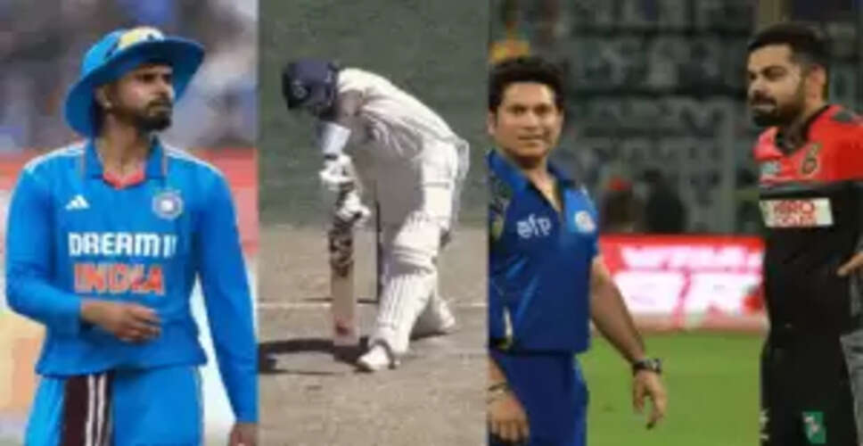 श्रेयस अय्यर ने चुना रिकी पोंटिंग का स्ट्रेट ड्राइव, सचिन और कोहली को किया नजरअंदाज