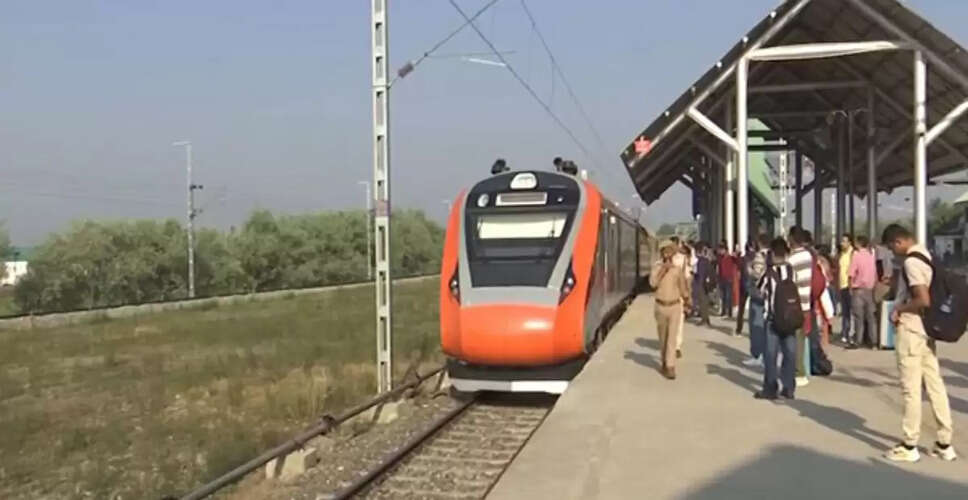 Katra-Srinagar Vande Bharat Express: Demand Soars with Full Bookings Until 2025