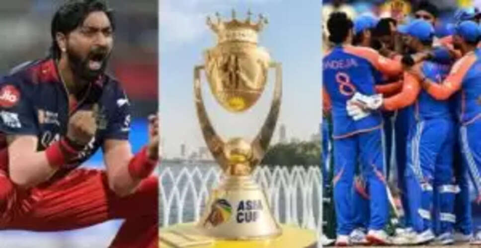 एशिया कप 2025 में क्रुणाल पांड्या की संभावित वापसी