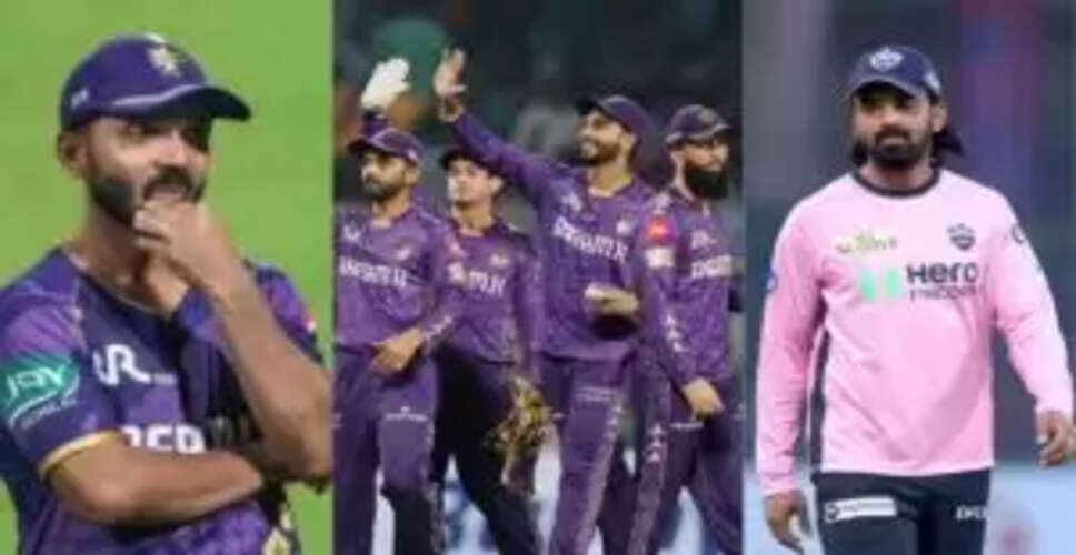 IPL 2026 में KKR के नए कप्तान के रूप में KL Rahul की नियुक्ति, Ajinkya Rahane की छुट्टी
