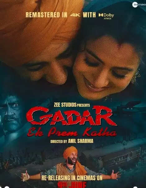 'गदर - एक प्रेम कथा' 9 जून को बॉक्स ऑफिस पर फिर से रिलीज हुई है। साल 2001 में बॉक्स ऑफिस पर तहलका मचाने वाली इस फिल्म के दोबारा रिलीज होने के बाद भी दर्शकों के बीच जबरदस्त क्रेज देखा जा रहा है.  22 साल बाद सनी-अमीषा 'गदर 2' से सकीना और तारा सिंह के रूप में वापसी कर रही हैं। लेकिन उससे पहले गदर की दोबारा रिलीज भी बॉक्स ऑफिस पर ताबड़तोड़ कमाई कर रही है. पांच दिन में करोड़ों का आंकड़ा पार कर चुकी 'गदर-एक प्रेम कथा' ने बुधवार को भी एक ही दिन में ताबड़तोड़ कमाई की है.   बुधवार को 'गदर' ने एक ही दिन में कमाए इतने करोड़ दूसरी बार रिलीज होने के बाद भी अनिल शर्मा निर्देशित फिल्म 'गदर-एक प्रेम कथा' को दर्शकों का भरपूर प्यार मिल रहा है। पहले दिन 26 लाख, फिल्म ने छह दिन पूरे होने के बाद कुल 2.05 का कारोबार किया है।  26 लाख से शुरू हुई इस एक्शन थ्रिलर फिल्म ने दूसरे दिन 46 लाख, तीसरे दिन 60 लाख, चौथे दिन 29 लाख और 5वें दिन कुल 23 लाख का बिजनेस किया. बुधवार को भी 'गदर' के लिए प्रशंसकों की भारी भीड़ देखी गई और बॉक्स ऑफिस की रिपोर्ट के अनुसार, फिल्म ने एक ही दिन में कुल 21 लाख की कमाई की, जो फिर से रिलीज के लिए काफी अच्छा है।  गदर 2 और एनिमल के बीच टक्कर होगी। ग़दर 2 अगस्त को सिनेमाघरों में रिलीज हो रही है। सनी देओल और अमीषा पटेल स्टारर फिल्म का टीज़र कुछ दिन पहले रिलीज़ किया गया था, जिसने YouTube पर जानवरों के टीज़र का रिकॉर्ड तोड़ दिया। 'गदर 2' के टीजर को 24 घंटे में 18 मिलियन व्यूज मिले। बता दें कि 11 अगस्त को सनी देओल की 'गदर 2' रणबीर कपूर की 'एनीमल' और अक्षय कुमार की 'ओह माय गॉड-2' से भिड़ेगी।  'गदर - एक प्रेम कथा' का फिर से प्रसारण न केवल निर्माताओं को 'गदर 2' के लिए बज बनाने में मदद कर रहा है, बल्कि गदर 2 के लिए बॉक्स ऑफिस के दरवाजे भी खोल रहा है। ग़दर 2 में अमरीश पुरी के साथ-साथ कई अन्य महान अभिनेताओं की उपस्थिति लोगों को बहुत याद आएगी।