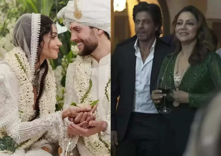 Alanna Panday की शादी में रो पडे़ शाहरुख खान, अनन्या पांडे की बहन को गले लगाया यूं बरसाया प्यार